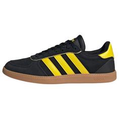 adidas Breaknet Sleek Schuh Sneaker Damen Core Black / Yellow / Powder Yellow