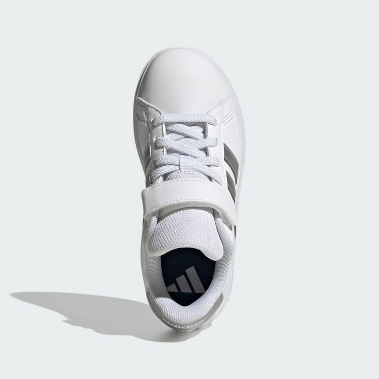 adidas adidas Grand Court 2.0 Kids Schuh Sneaker Kinder - Cloud White / Matte Silver / Cloud White - 1 | SportScheck