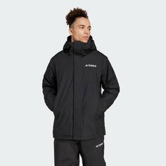 Rückansicht von adidas Terrex Multi 2L Rain.Rdy Isolationsjacke Outdoorjacke Herren Black