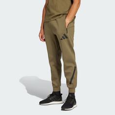 Rückansicht von adidas New adidas Z.N.E. Hose Trainingshose Herren Olive Strata