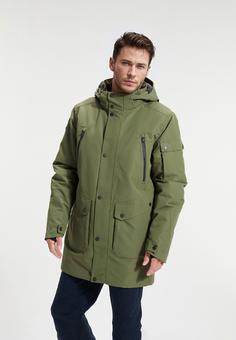 Rückansicht von Human Nature Nobels Winterjacke Herren green