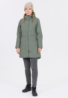 Rückansicht von Whistler Mullie Regenjacke Damen 3058 Balsam Green