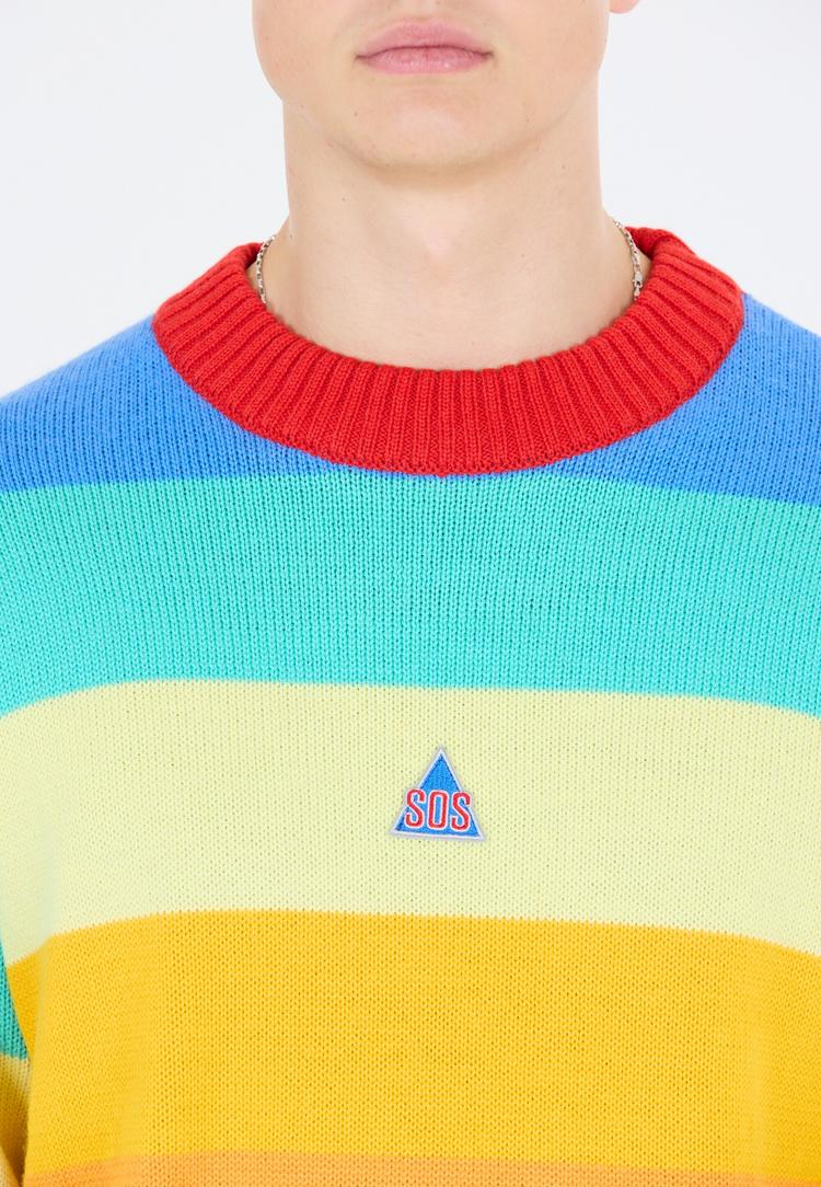 SOS SOS The Sweater Strickpullover Herren - 4304 Pompeian Red - 0 | SportScheck