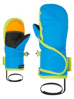 Ziener LUCCAS AS Skihandschuhe Kinder persian blue