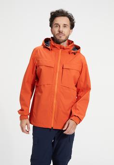 Rückansicht von Human Nature Mavile Funktionsjacke Herren orange