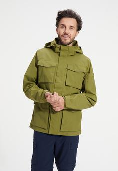 Rückansicht von Human Nature Archer Funktionsjacke Herren green