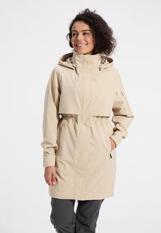 Rückansicht von Human Nature Forniz Funktionsjacke Damen beige