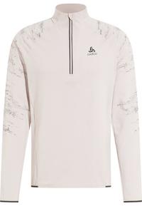 Odlo ZEROWEIGHT CERAMIWARM REFLECTIVE Funktionsshirt Herren - silver cloud(10697)