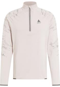 Odlo ZEROWEIGHT CERAMIWARM REFLECTIVE Funktionsshirt Herren silver cloud(10697)