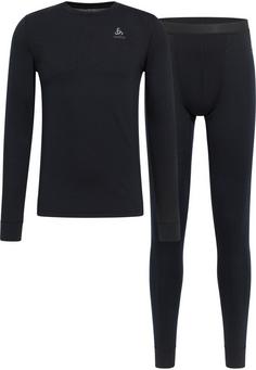 Odlo MERINO 200 Wäscheset Herren black(15000)