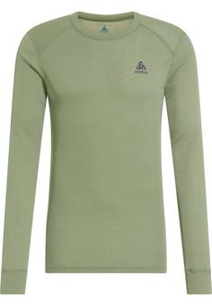 Odlo ACTIVE WARM ECO Funktionsshirt Herren matte green(40339)