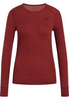 Odlo ACTIVE WARM ECO Funktionsshirt Damen spiced apple(30867)