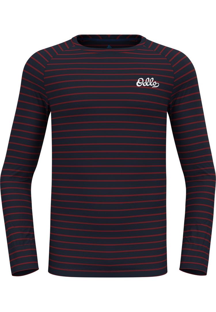 Odlo Odlo ACTIVE WARM ORIGINALS ECO STRIPES Funktionsshirt Herren - dark sapphire - sundried tomato(21014) - 0 | SportScheck