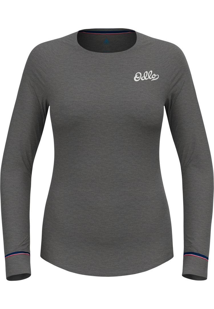 Odlo Odlo ACTIVE WARM ORIGINALS ECO Funktionsshirt Damen - odlo steel grey melange(10183) - 0 | SportScheck