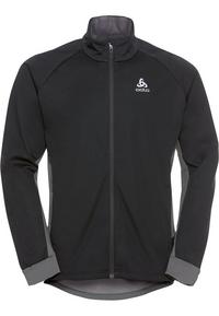 Odlo BRENSHOLMEN Windbreaker Herren - black - new odlo graphite grey(60212)