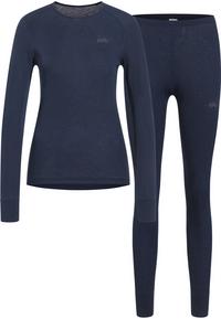Odlo ACTIVE WARM ECO UNI HERITAGE W&auml;scheset Damen - dark sapphire(20731)