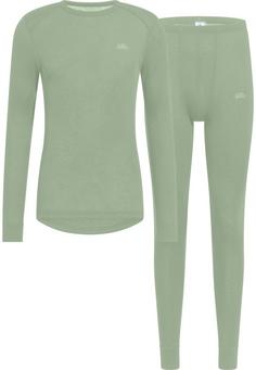 Odlo ACTIVE WARM ECO UNI HERITAGE Wäscheset Herren matte green(40339)