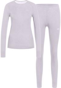 Odlo ACTIVE WARM ECO UNI HERITAGE W&auml;scheset Damen - misty lilac(21091)