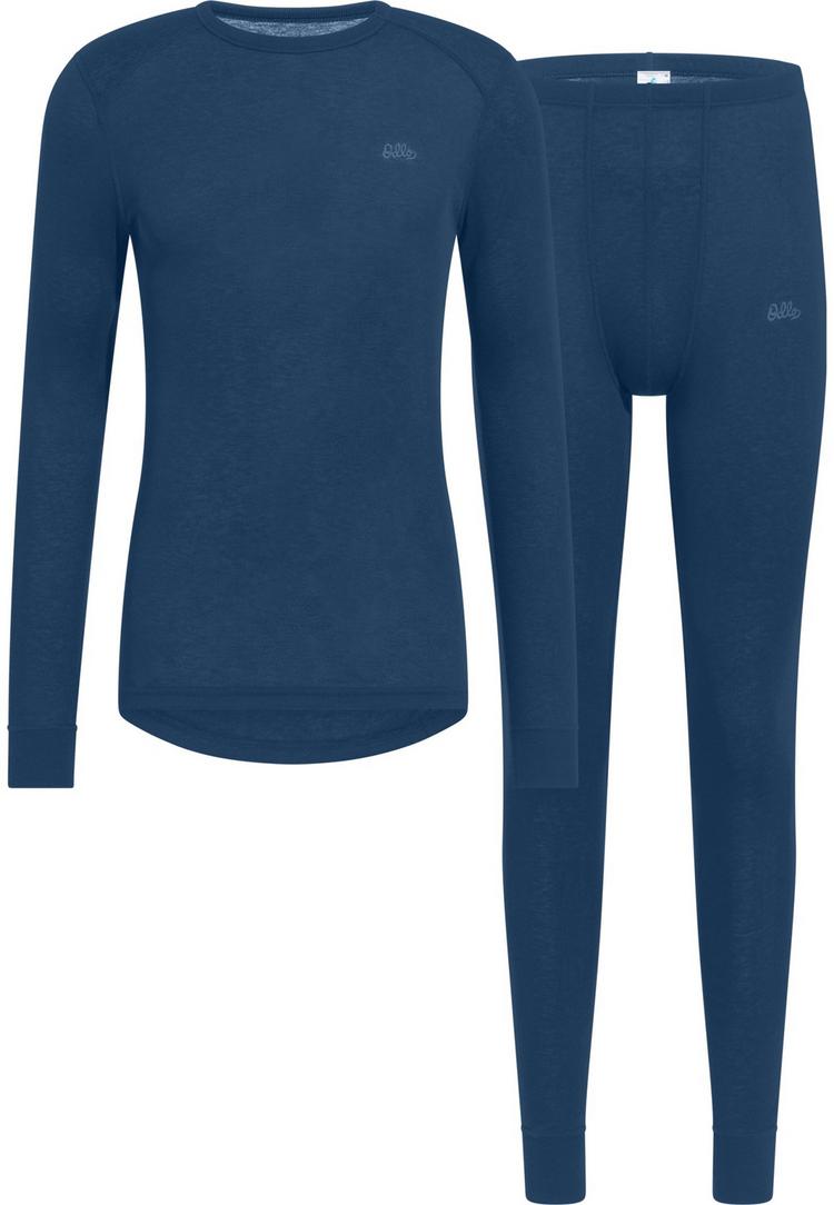 Odlo Odlo ACTIVE WARM ECO UNI HERITAGE W&auml;scheset Herren - blue wing teal(20592) - 0 | SportScheck