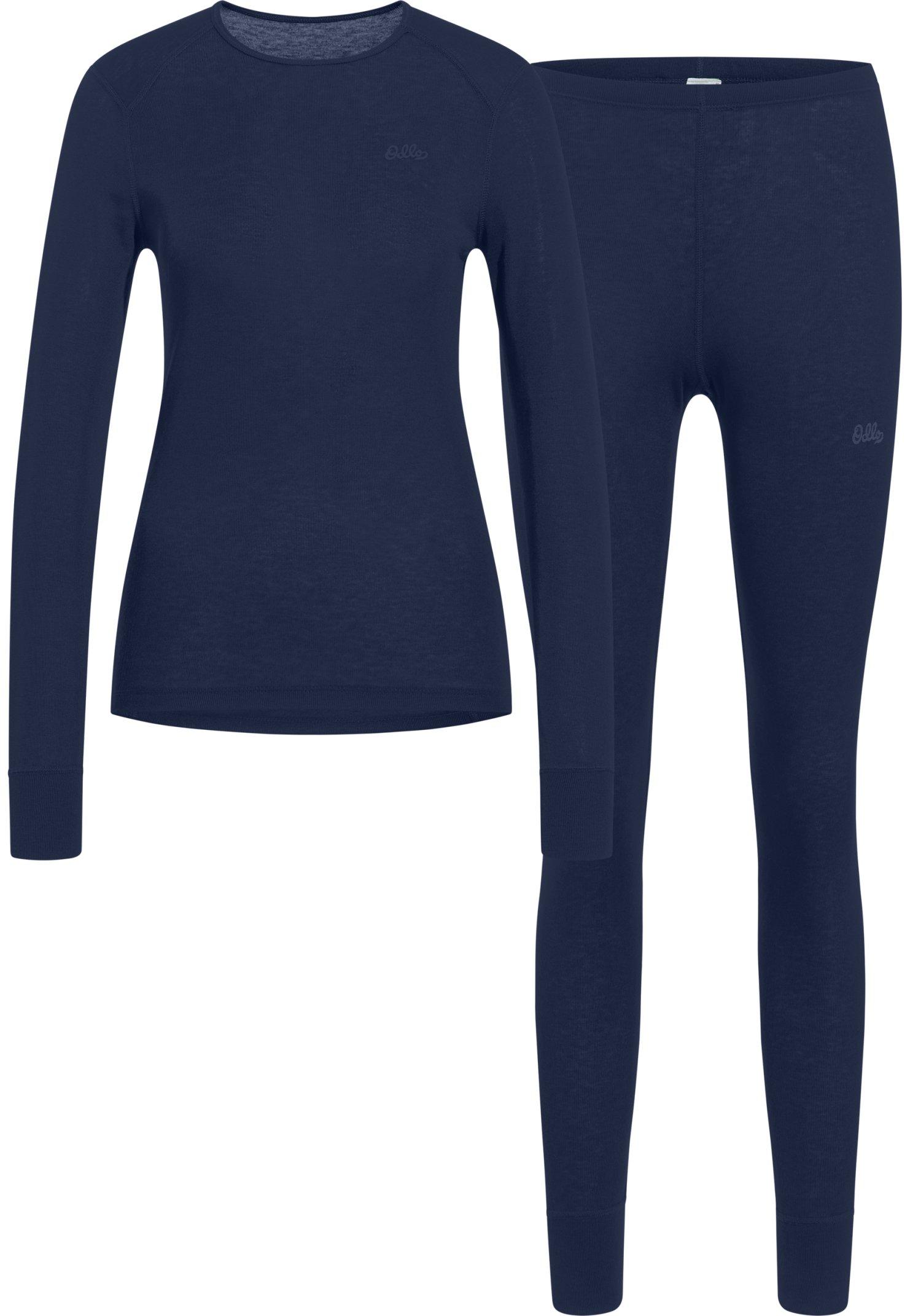 Odlo ACTIVE WARM ECO UNI HERITAGE W&auml;scheset Damen - diving navy(20377)