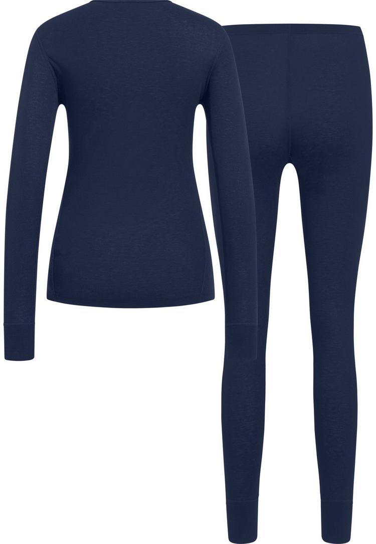 Odlo Odlo ACTIVE WARM ECO UNI HERITAGE W&auml;scheset Damen - diving navy(20377) - 0 | SportScheck