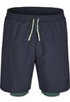 Odlo ESSENTIAL 365 7 INCH Funktionsshorts Herren - black - loden frost(60281)