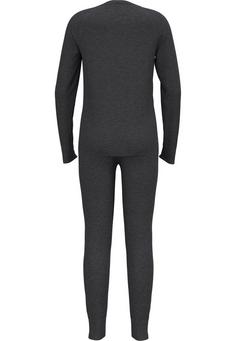 Rückansicht von Odlo MERINO 200 Wäscheset dark grey melange dark grey melange(10782)