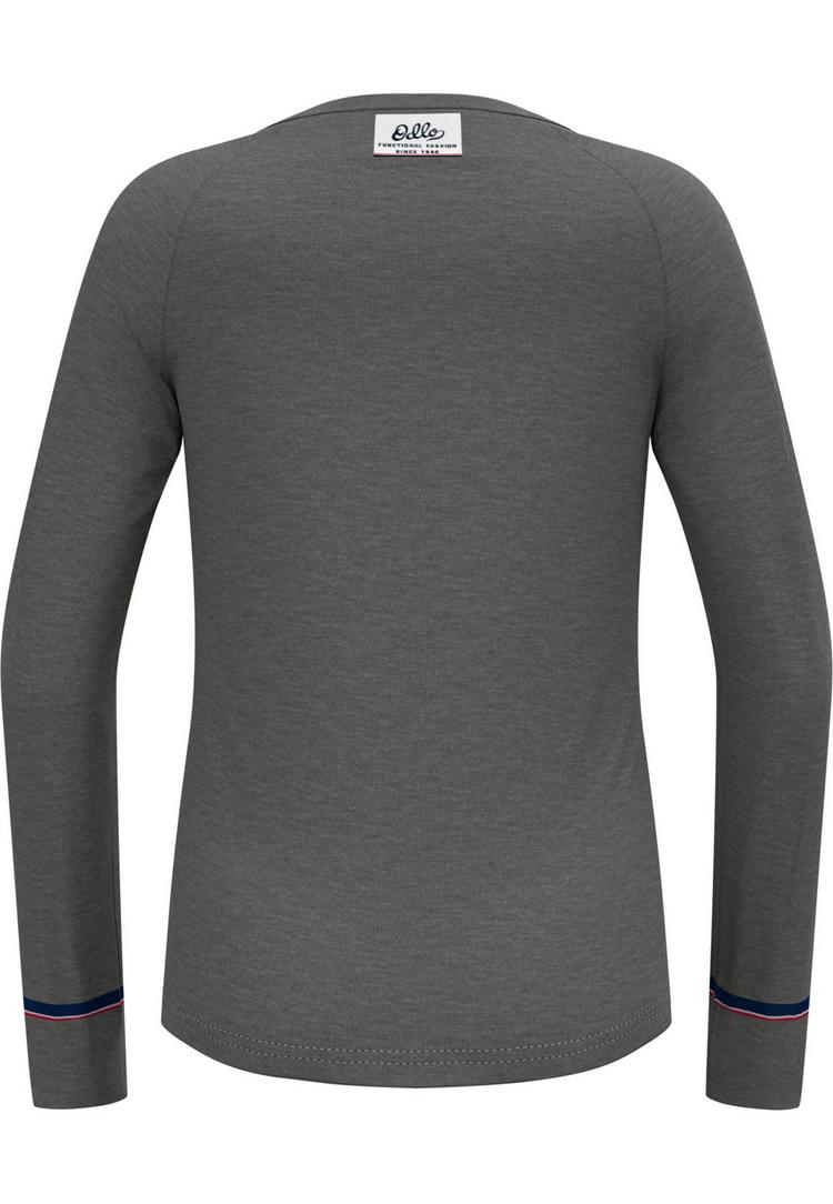 Odlo Odlo ACTIVE WARM ORIGINALS ECO KIDS Funktionsshirt Kinder - odlo steel grey melange(10183) - 0 | SportScheck