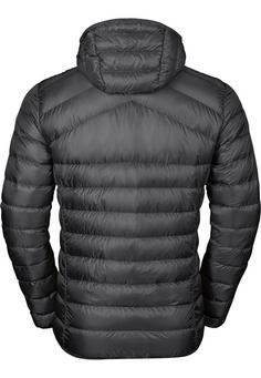 Rückansicht von Odlo HOODY COCOON N-THERMIC WARM Outdoorjacke Herren odlo graphite grey(10353)