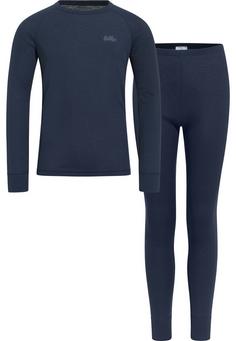 Odlo ACTIVE WARM ECO TREND KIDS HERITAGE Wäscheset dark sapphire(20731)
