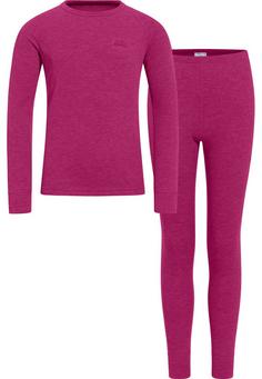 Odlo ACTIVE WARM ECO TREND KIDS HERITAGE Wäscheset Kinder festival fuchsia(30810)