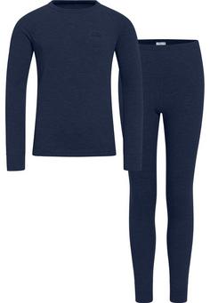 Odlo ACTIVE WARM ECO TREND KIDS HERITAGE Wäscheset Kinder diving navy(20377)