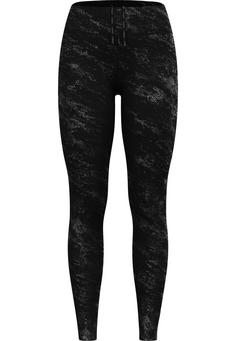 Odlo ZEROWEIGHT PRINT REFLECTIVE Laufhose Damen black(15000)