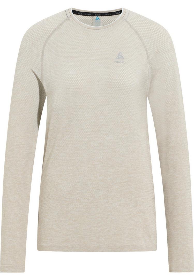 Odlo Odlo ESSENTIAL SEAMLESS Laufshirt Damen - silver cloud melange(10703) - 0 | SportScheck