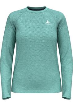 Odlo ESSENTIAL SEAMLESS Laufshirt Damen Aqua Haze melange(21089)