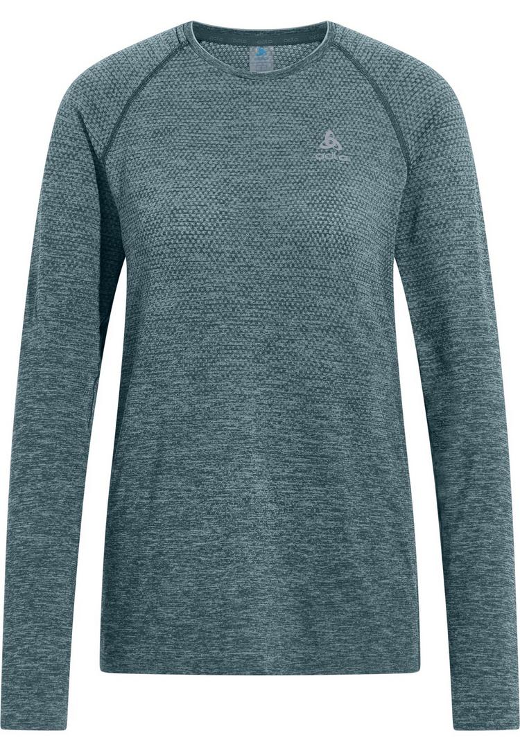 Odlo Odlo ESSENTIAL SEAMLESS Laufshirt Damen - provincial blue melange(21096) - 0 | SportScheck