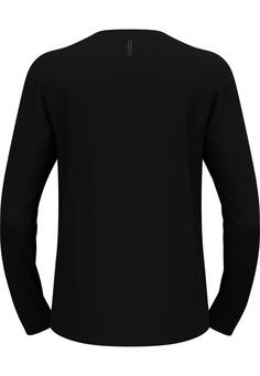 Rückansicht von Odlo Laufshirt Herren black black(15001)