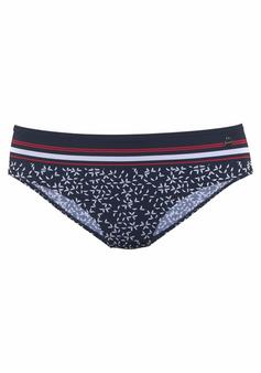 Lascana Bikini-Hose Bikini Hose Damen marine-bedruckt