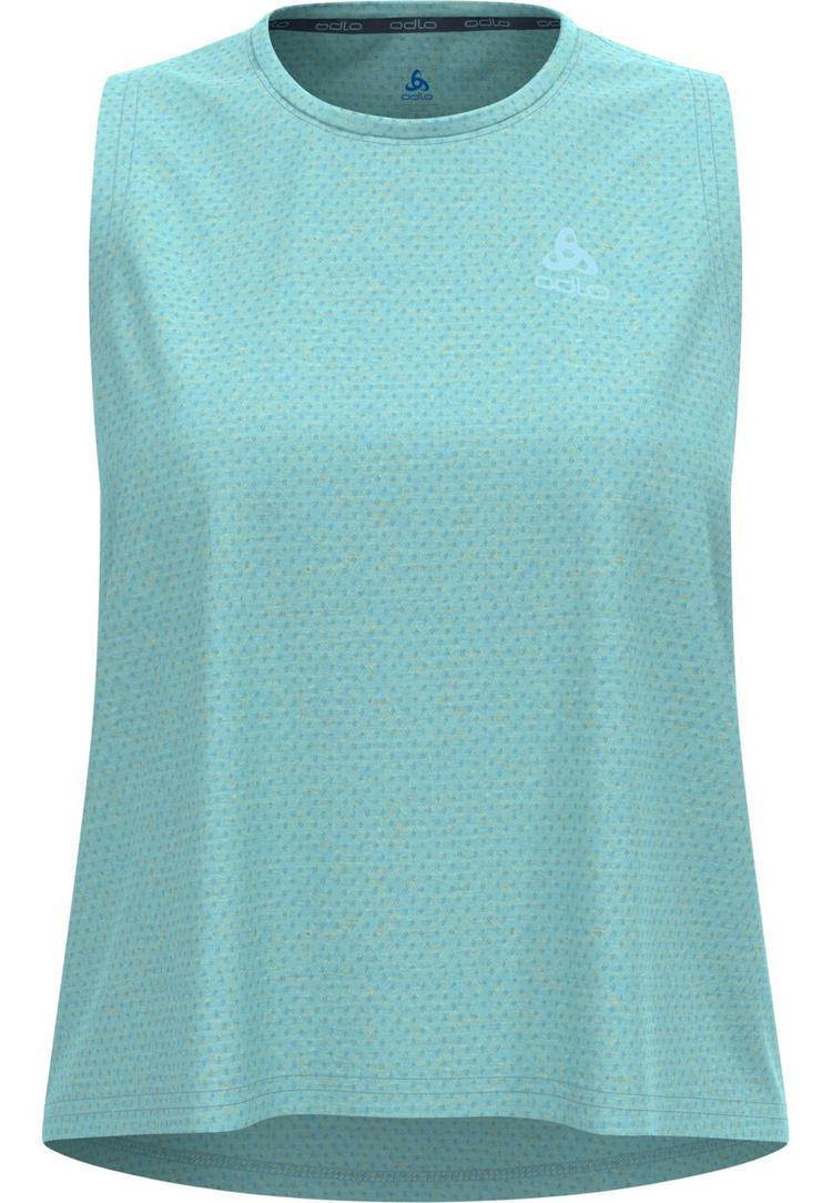 Odlo Odlo Funktionstop Damen - Aqua Haze melange(21089) - 0 | SportScheck
