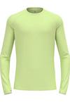 Odlo Laufshirt Herren - shadow lime melange(40451)