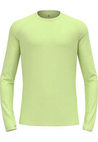 Odlo Laufshirt Herren - shadow lime melange(40451)