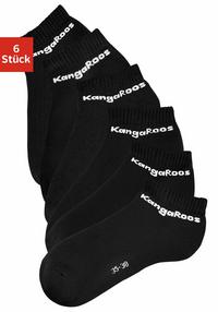 KangaROOS Sneakersocken Socken Damen - schwarz