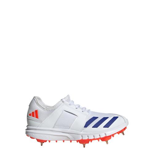 Rückansicht von adidas Howzat Spike Junior 20 Schuh Multifunktionsschuhe Kinder Cloud White / Lucid Blue / Solar Red