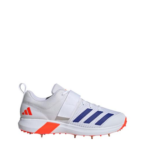 Rückansicht von adidas Adipower Vector 20 Schuh Multifunktionsschuhe Cloud White / Lucid Blue / Solar Red