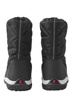 Rückansicht von reima Kinoskin Winterschuhe Kinder Black