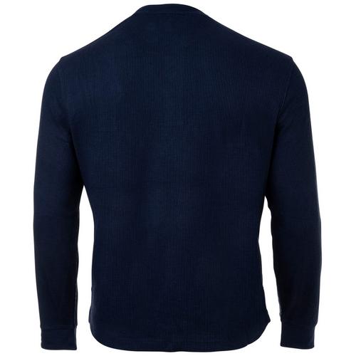 Rückansicht von Polo Ralph Lauren Longsleeve Langarmshirt Herren Blau