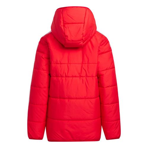 Rückansicht von adidas 3-Streifen Padded Kids Jacke Jacke Kinder Better Scarlet