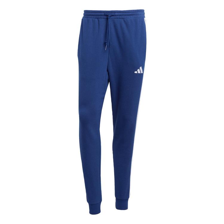 adidas adidas Essentials 3-Streifen French Terry Hose Trainingshose Herren - Dark Blue / White - 0 | SportScheck