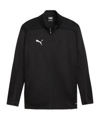 PUMA teamFINAL Trainingsjacke Kids Trainingsjacke Kinder - schwarzsilber