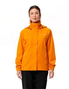 Rückansicht von VAUDE Women's Escape Bike Light Jacket Outdoorjacke Damen flame uni